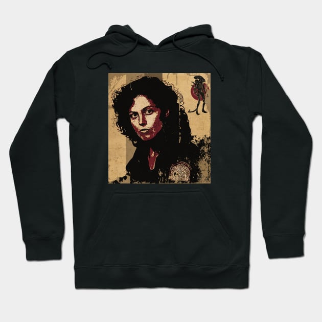 Ripley Vintage Records Hoodie by CTShirts